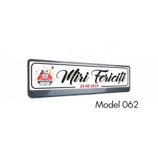 Placuta auto "Miri Fericiti" (model nou!)